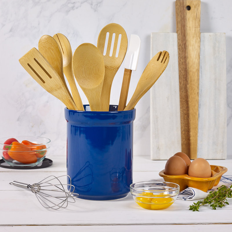 Basic Essentials 8Piece Kitchen Utensil Set & Reviews Wayfair